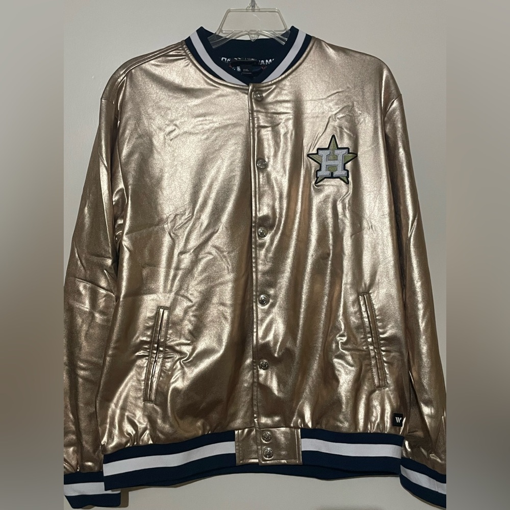 Houston Astros 2022 Championship Gold Jacket